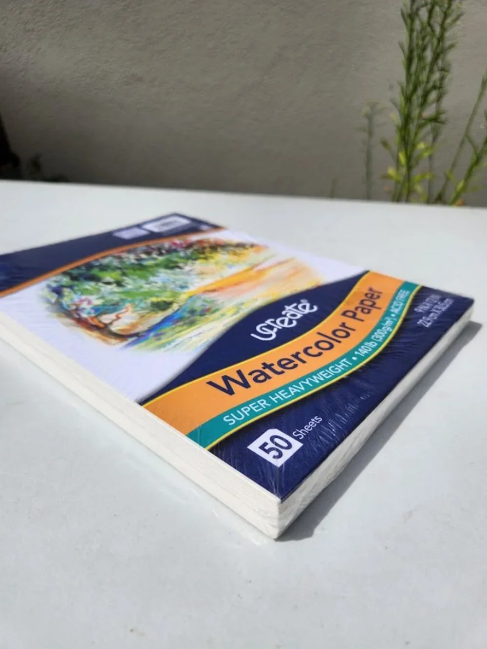 New UCreate Watercolor Paper White, 140 lb. 9